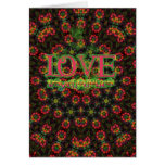psychedelic LoVe Card