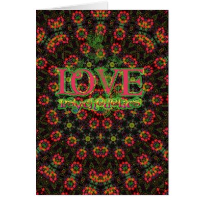 psychedelic LoVe Card by webgrrl
