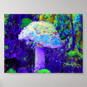 psychedelic mushroom posters