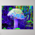psychedelic mushroom posters