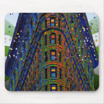 Psychedelic NYC: Top of the Flatiron Building B1 Mousepads