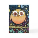 Psychedelic Owl cards