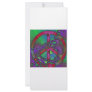 psychedelic peace sign rack cards