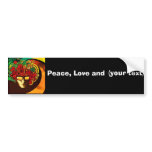 psychedelic pop art bumper stickers