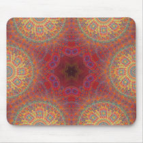 Psychedelic Radial Artwork: Mousemat