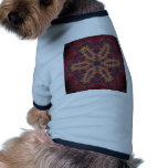 Psychedelic Radial Design: Dog T-shirt