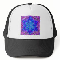 Psychedelic Radial Pattern: Trucker Hats