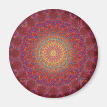Psychedelic Radial Pattern: Magnet