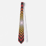 Psychedelic Radial Pattern: Necktie / Tie