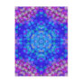 Psychedelic Radial Pattern: Post Card