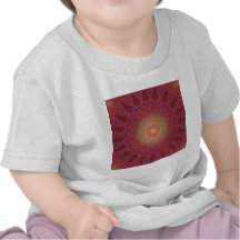 Psychedelic Radial Pattern: Tshirt