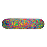 Psychedelic Rainbow Oil Pattern Skateboards