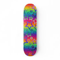Psychedelic Rainbow Stars