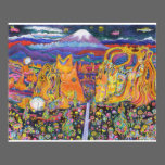 Psychedelic Roadtrip 16x20 print posters