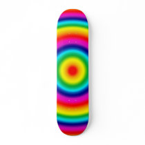 Psychedelic Round Rainbow Pattern