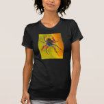 Psychedelic Spider Underside by KLM Tee Shirt