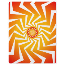 Psychedelic Spiral Pattern: Vector Art: Personalised Flyer