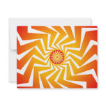 Psychedelic Spiral Pattern: Vector Art: Personalized Announcements