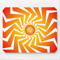 Psychedelic Spiral Pattern: Vector Art: Mousemat