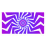 Psychedelic Spiral Pattern: Vector Art: Photo Greeting Card