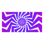 Psychedelic Spiral Pattern: Vector Art: photo cards
