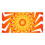 Psychedelic Spiral Pattern: Vector Art: photo cards