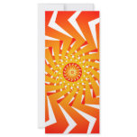 Psychedelic Spiral Pattern: Vector Art: rack cards