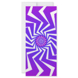 Psychedelic Spiral Pattern: Vector Art: rack cards