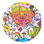 Psychedelic Sticker -Blaine Helm
