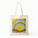 Psychedelic Sunset Budget Bag or Tote