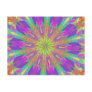 Psychedelic Tie Dye Postcard