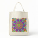 Psychedelic Tie Dye Tote Bag