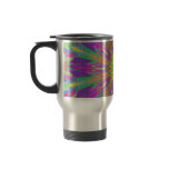 Psychedelic Tie Dye Travel Mug