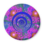 Psychedelic Time Warp magnets