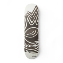 Psychedelic Tribal Eye by KLM-2009 inspired by Ale Skate Board Decks