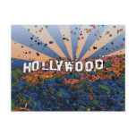Psychedelic USA - Hollywood Sign A1 postcards