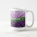 Psychedelic USA - Hollywood Sign A2 Mug
