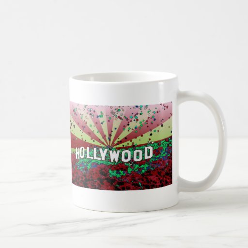 Psychedelic USA - Hollywood Sign A3 Coffee Mug