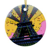 Psychedelic World: Eiffel Tower, Paris France A1