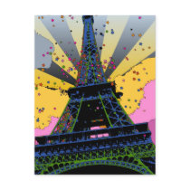 Psychedelic World: Eiffel Tower, Paris France A1