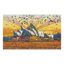 Psychedelic World: Sydney Opera House A1