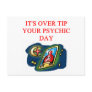 psychic new age joke post cards