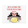 psychic new ge joke post cards