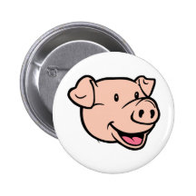Psychic Pig Euro 2012 Pinback Buttons