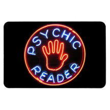 Psychic Reader Neon Sign Flexible Magnet