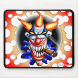 Psycho Clown Mouse Pad