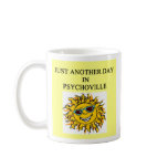 PSYCHO smiling sun, PSYCHO smiling sun mugs