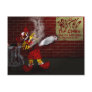 Psycho the Clown Postcard