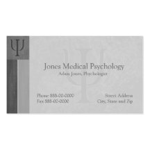 Psychologist Business Card