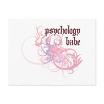 Psychology Babe Postcard